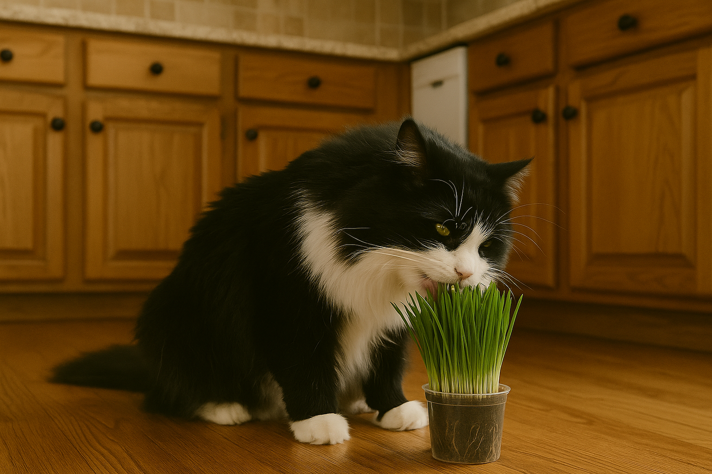Cat Grass Grow Kit - 4 Pack