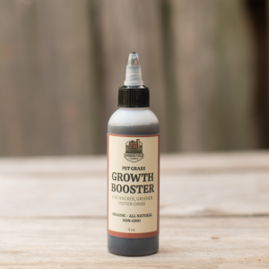 Cat Grass Growth Booster 4oz bottle from Whisker Field Farms